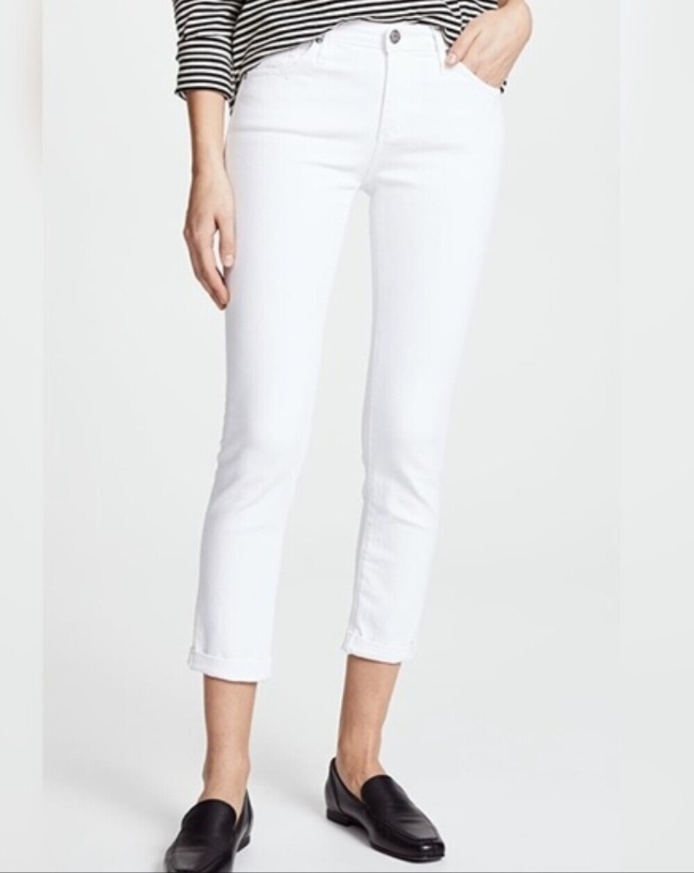 AG Stevie Roll-Up Jeans Made In USA
